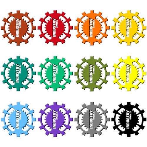Industry Inks 1oz Traditional Plus Set 12 Colors Industry Inks 1oz Traditional Plus Set 12 Colors